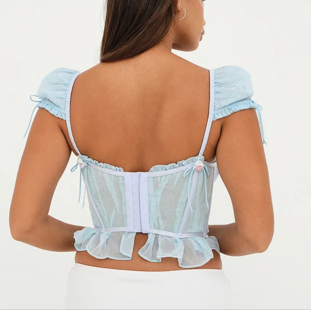 New!For Love And Lemons Ellery‎ Bustier Corset Top